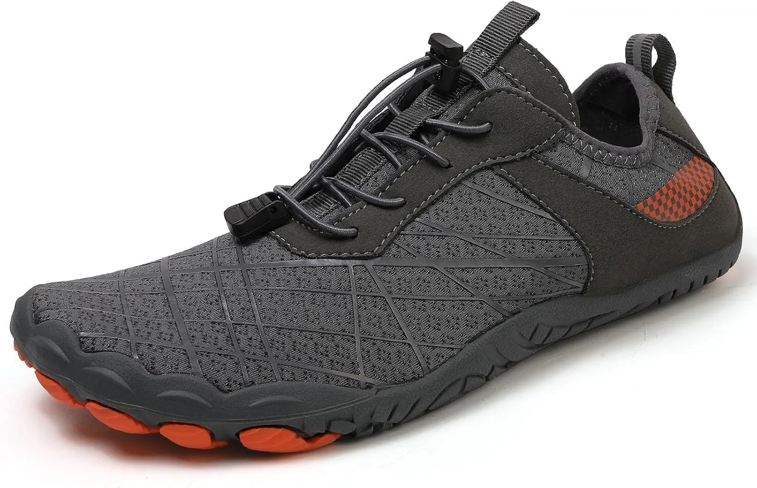 Barefoot Water Shoes for Women Men Quick-Dry Wide Toe Beach Swim Wading Diving Voellyball Shoes Comfortable Aqua Shoe for Pool Hiking Walking Kayaking Surfing Lightweight Vacation Travel Shoe
