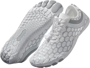 Hike Barefoot Shoes for Women Men,Lightweight Barefoot Hiking Beach Shoes,Breathable & Non-Slip Athletic Footwear,Quick Dry & Wide Toe Box Grounded Footwear