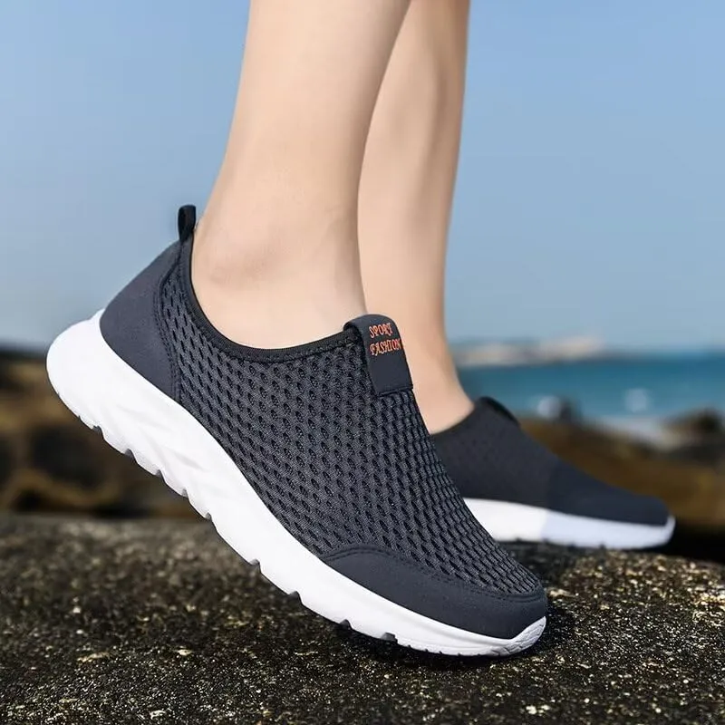 Men's Women's Lightweight Mesh Walking Shoes for Summer Sport Running Beach