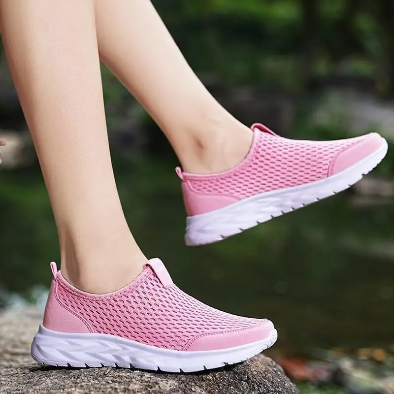 Men's Women's Lightweight Mesh Walking Shoes for Summer Sport Running Beach