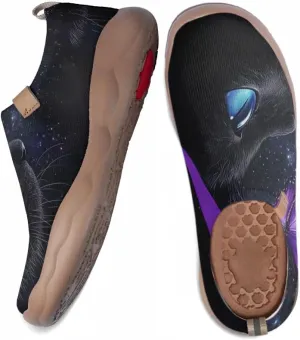 Women's Art Travel Shoes Slip-on Loafers Comfortable, Light and Fashionable Knitted Sneakers