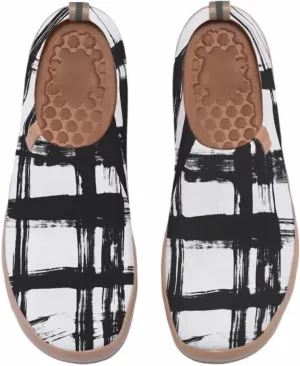 Women's Art Travel Shoes Slip-on Loafers Comfortable, Light and Fashionable Knitted Sneakers