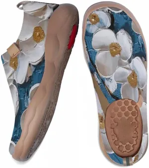 Women's Art Travel Shoes Slip-on Loafers Comfortable, Light and Fashionable Sneakers