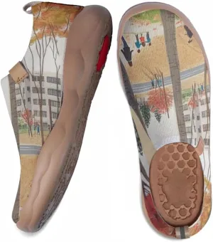 Women's Art Travel Shoes Slip-on Loafers Comfortable, Light and Fashionable Sneakers