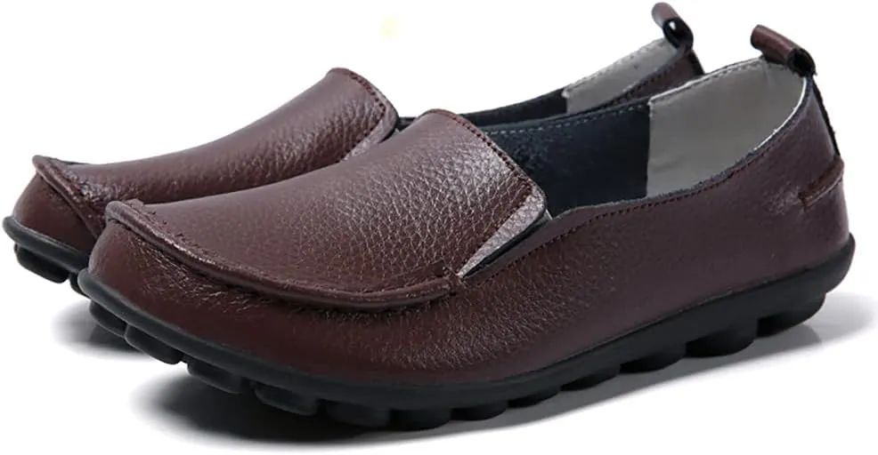 Women's Loafers, Slip-on, Non-Slip, Comfortable Shoes for Driving, Walking and Working, Lightweight Breathable Shoes, Fashionable Women's Shoes