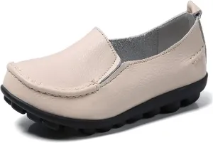 Women's Loafers, Slip-on, Non-Slip, Comfortable Shoes for Driving, Walking and Working, Lightweight Breathable Shoes, Fashionable Women's Shoes